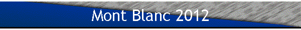 Mont Blanc 2012